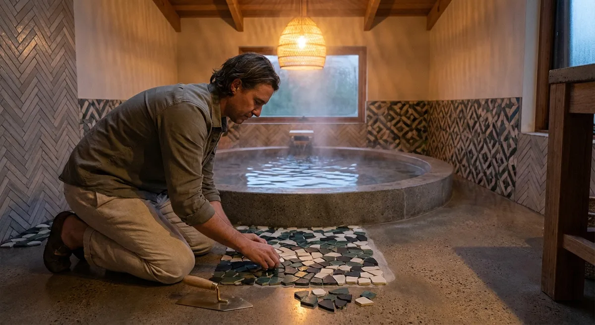 Tile Choreography: Composing Rooms with Quietly Daring Tile Design