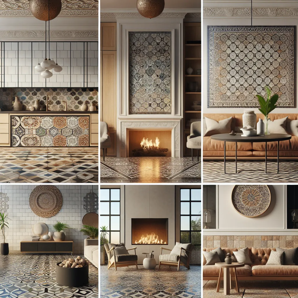 Finesse in Focus: 5 Exemplary Tile Design Concepts for the Discerning Home Visionary