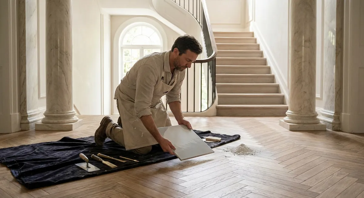 Graceful Recoveries: Elevated Tile Repair for the Refined Home