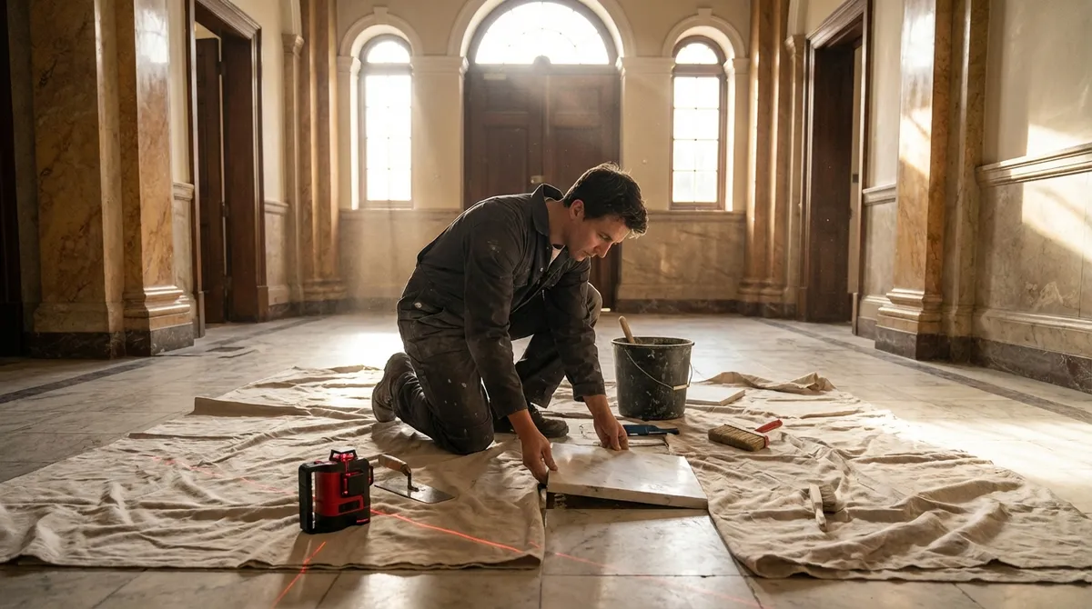 Quiet Precision: Intelligent Tile Repair for the Well‑Kept Home