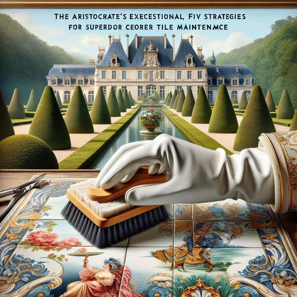 The Aristocrat's Aegis: Five Exceptional Strategies for Superior Tile Maintenance