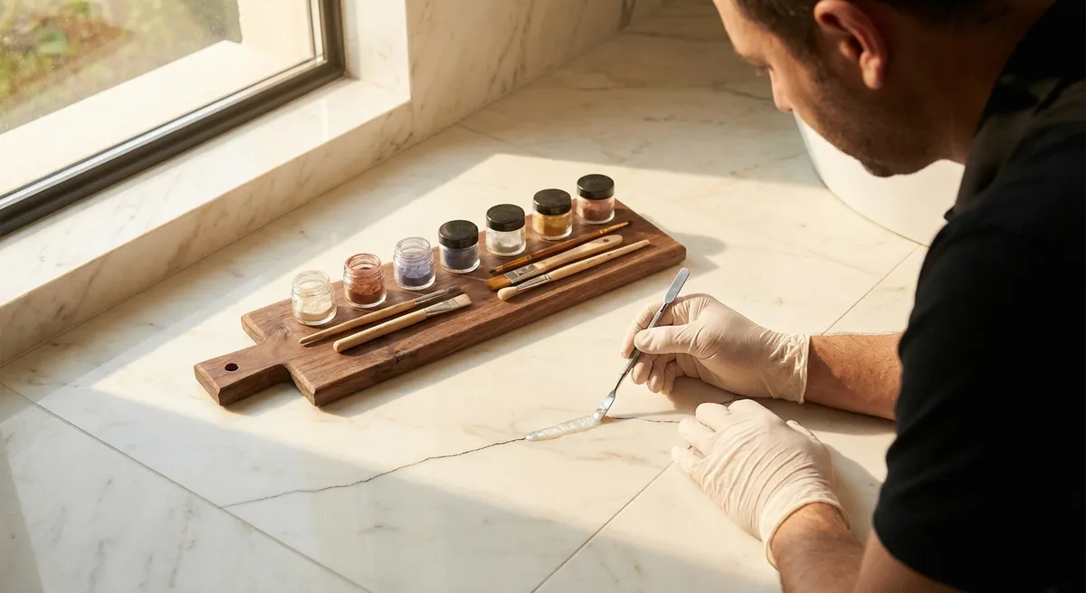 When Perfection Cracks: Refined Repair Solutions for Impeccable Tile