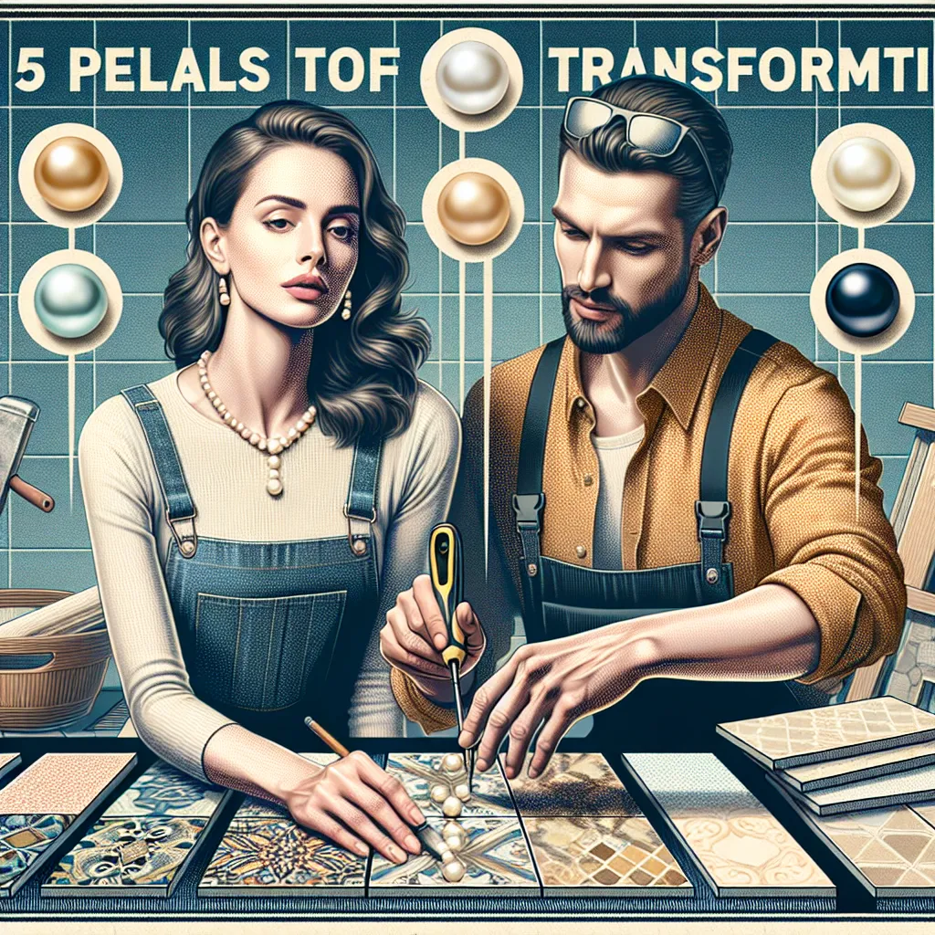 The Quintessence of Tile Transformation: Five Unveiled Pearls for the Astute Homeowner