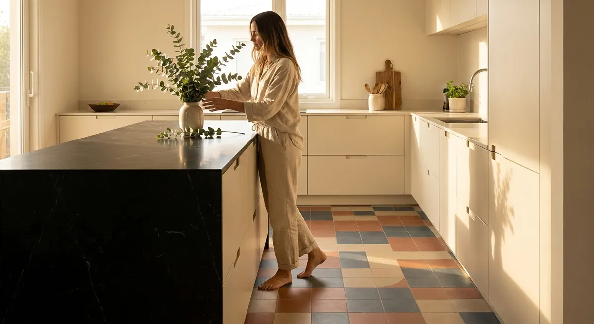 Poised Geometry: Cultivated Tile Design for the Modern Home