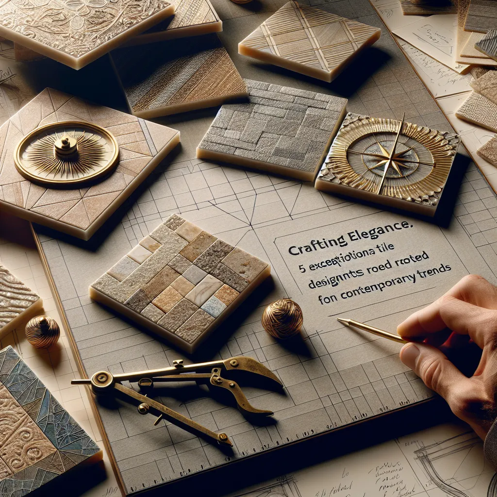 Crafting Elegance: 5 Exceptional Tile Design Insights Rooted in Contemporary Trends