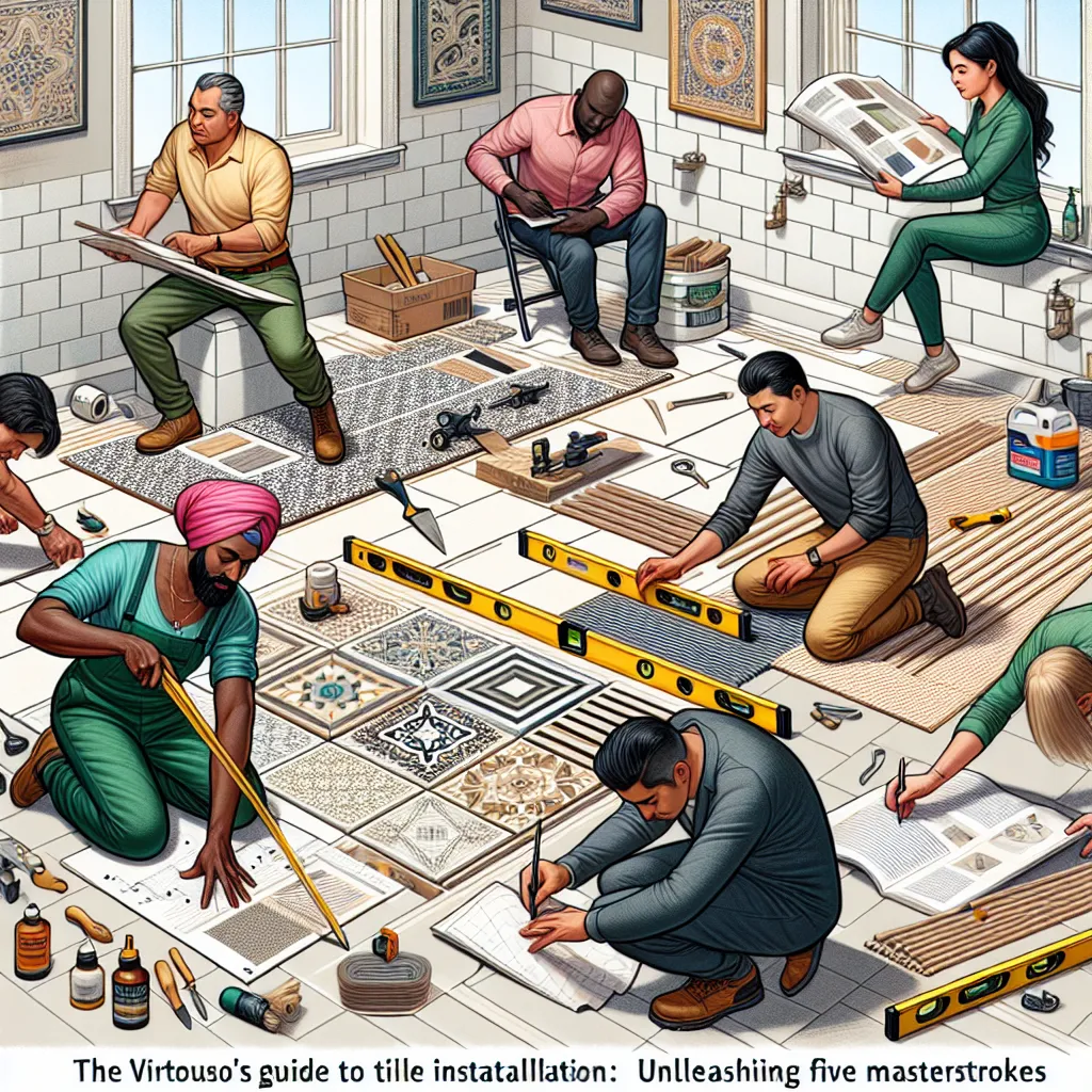 The Virtuoso's Guide to Tile Installation: Unleashing Five Masterstrokes