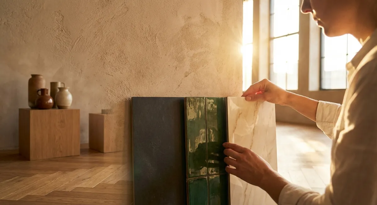 Surface Compositions: Curating Tile Stories for Elevated Rooms