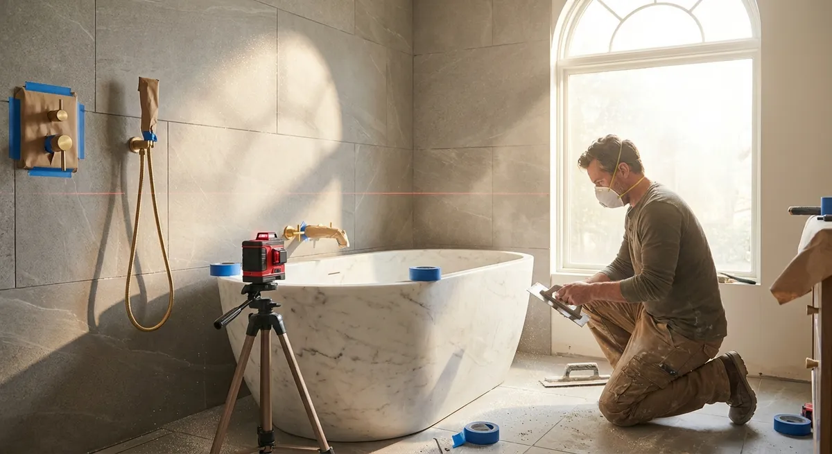 The Fine Line: Elevating Tile Installation from Precise to Exquisite