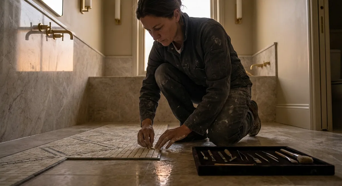 Discreet Rescues: Refined Repair Strategies for Impeccable Tile