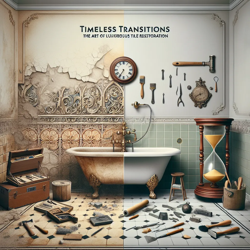 Timeless Transitions: The Art of Luxurious Tile Restoration