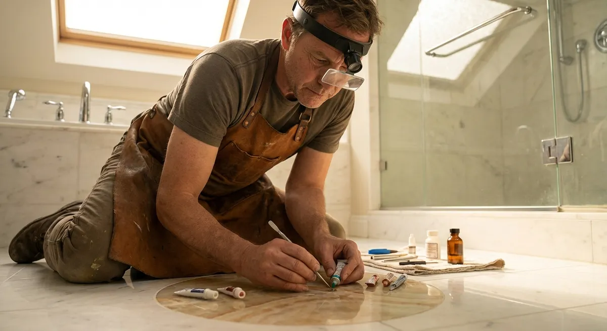 The Polished Rescue: Discreet Tile Repair for High-End Spaces