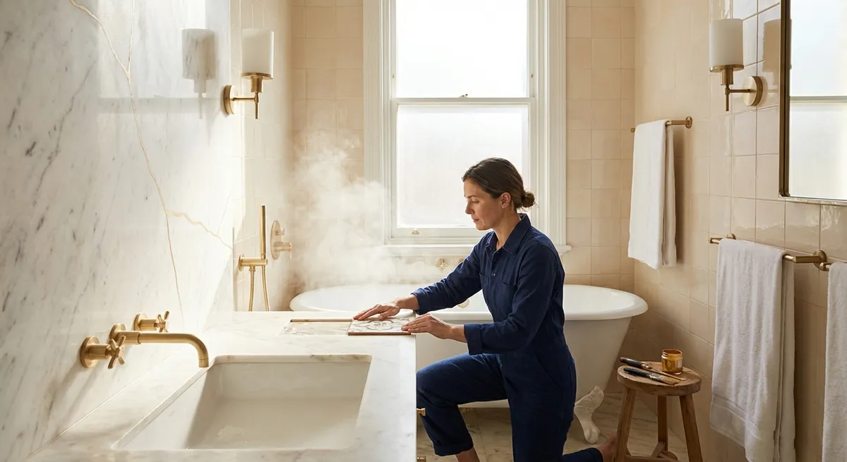 Subtle Restorations: Intelligent Tile Repair for the Discerning Home