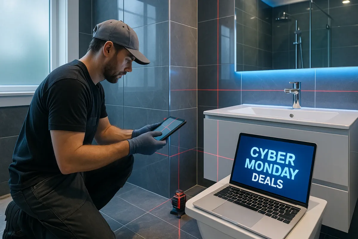 Cyber Luxe Interiors: What Cyber Monday Teaches Us About Smarter Tile Installation