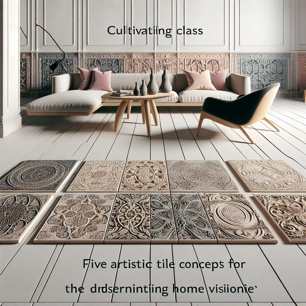 Cultivating Class: Five Artistic Tile Concepts for the Discerning Home Visionary