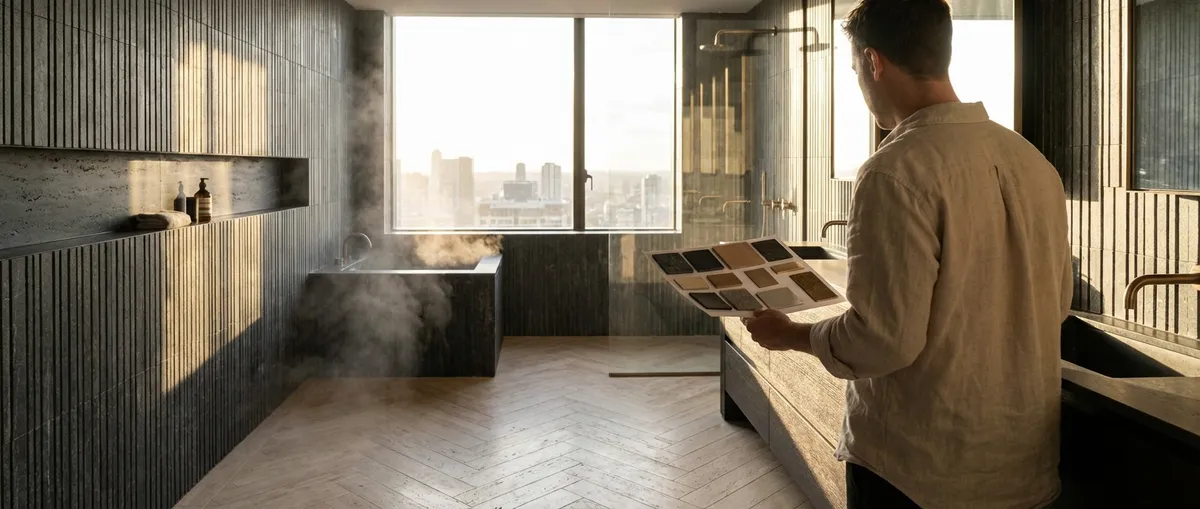 Tactile Luxury: Curating Tile Surfaces with Architectural Intention