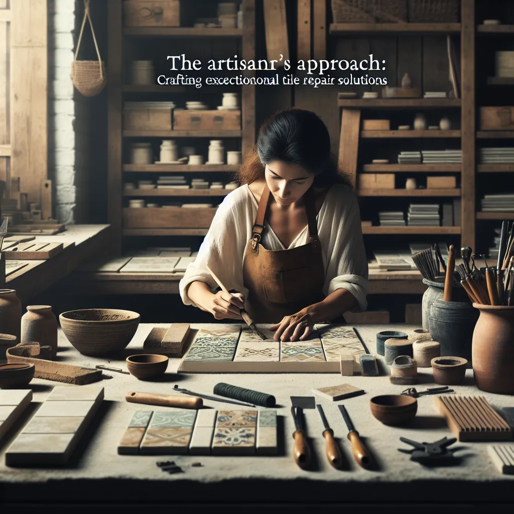 The Artisan's Approach: Crafting Exceptional Tile Repair Solutions