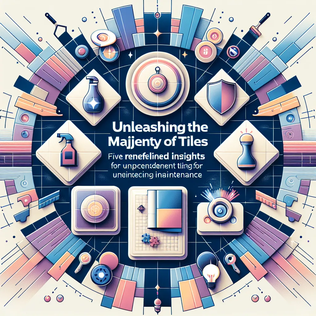 Unleashing the Majesty of Tiles: Five Refined Insights for Unprecedented Tile Maintenance