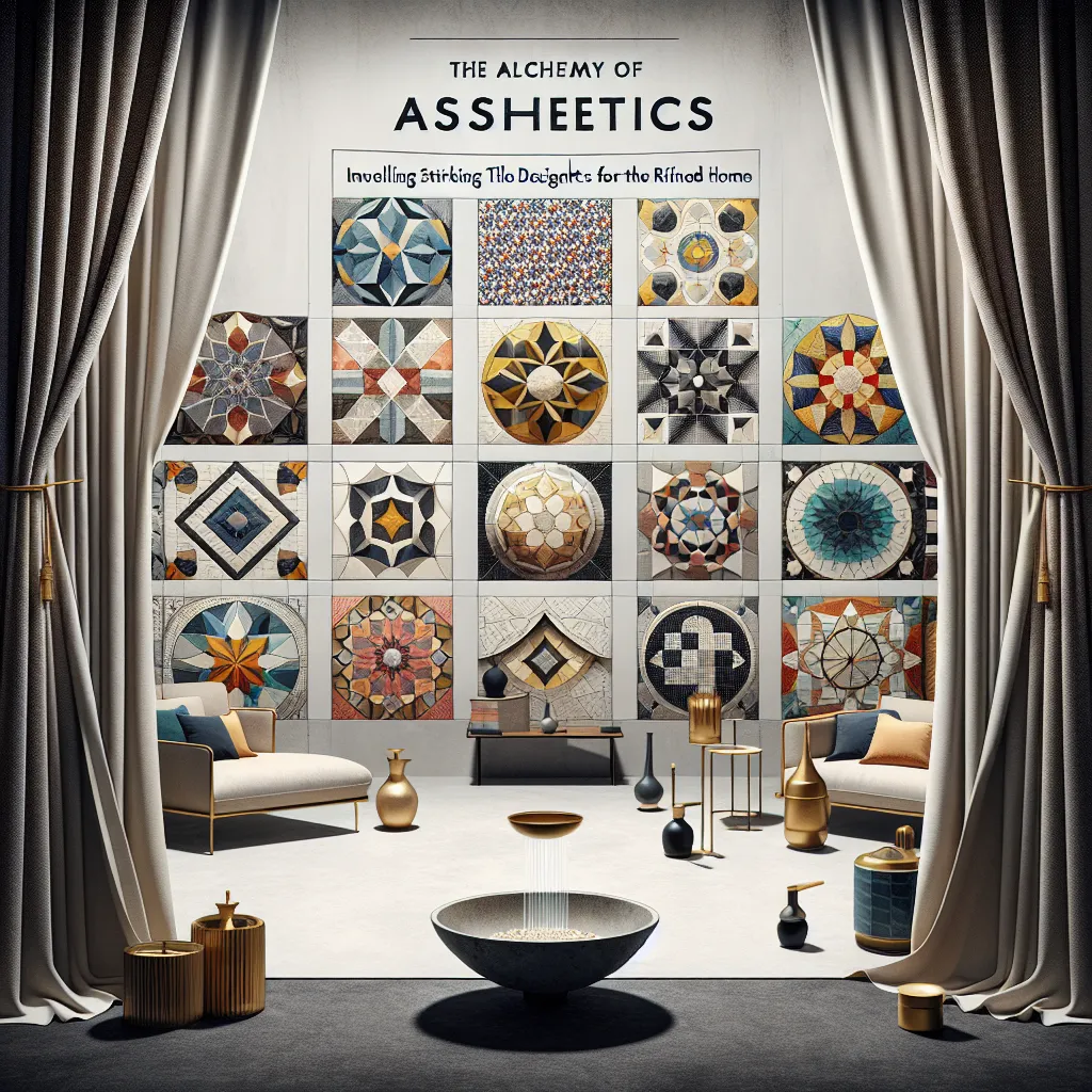 The Alchemy of Aesthetics: Unveiling Five Striking Tile Design Insights for the Refined Home