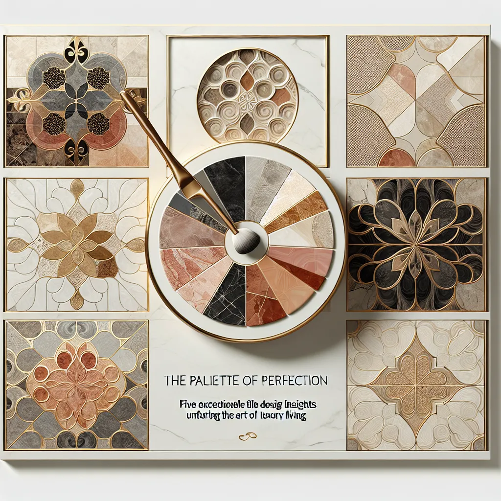 The Palette of Perfection: Five Exceptional Tile Design Insights Unfurling the Art of Luxury Living