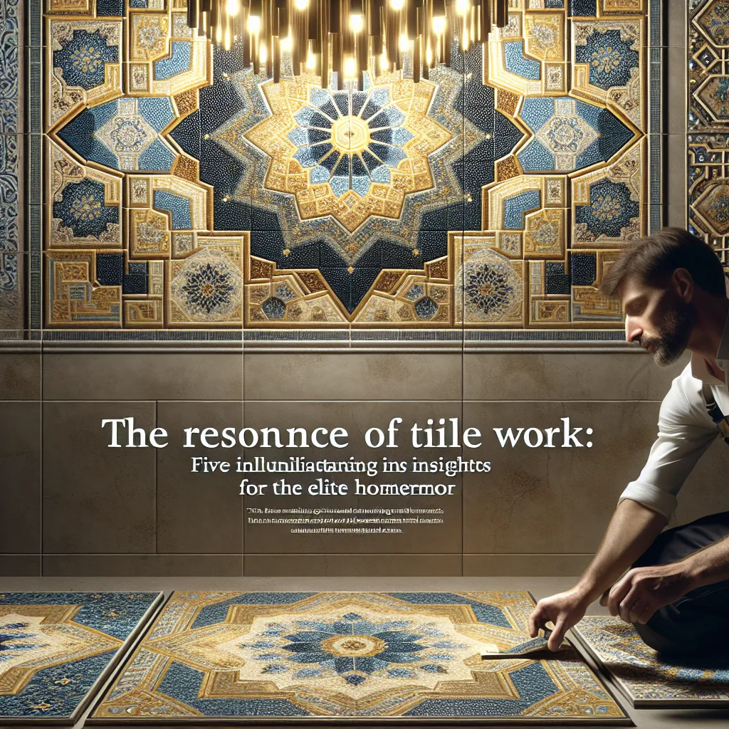 The Resonance of Refined Tilework: Five Illuminating Insights for the Elite Homeowner