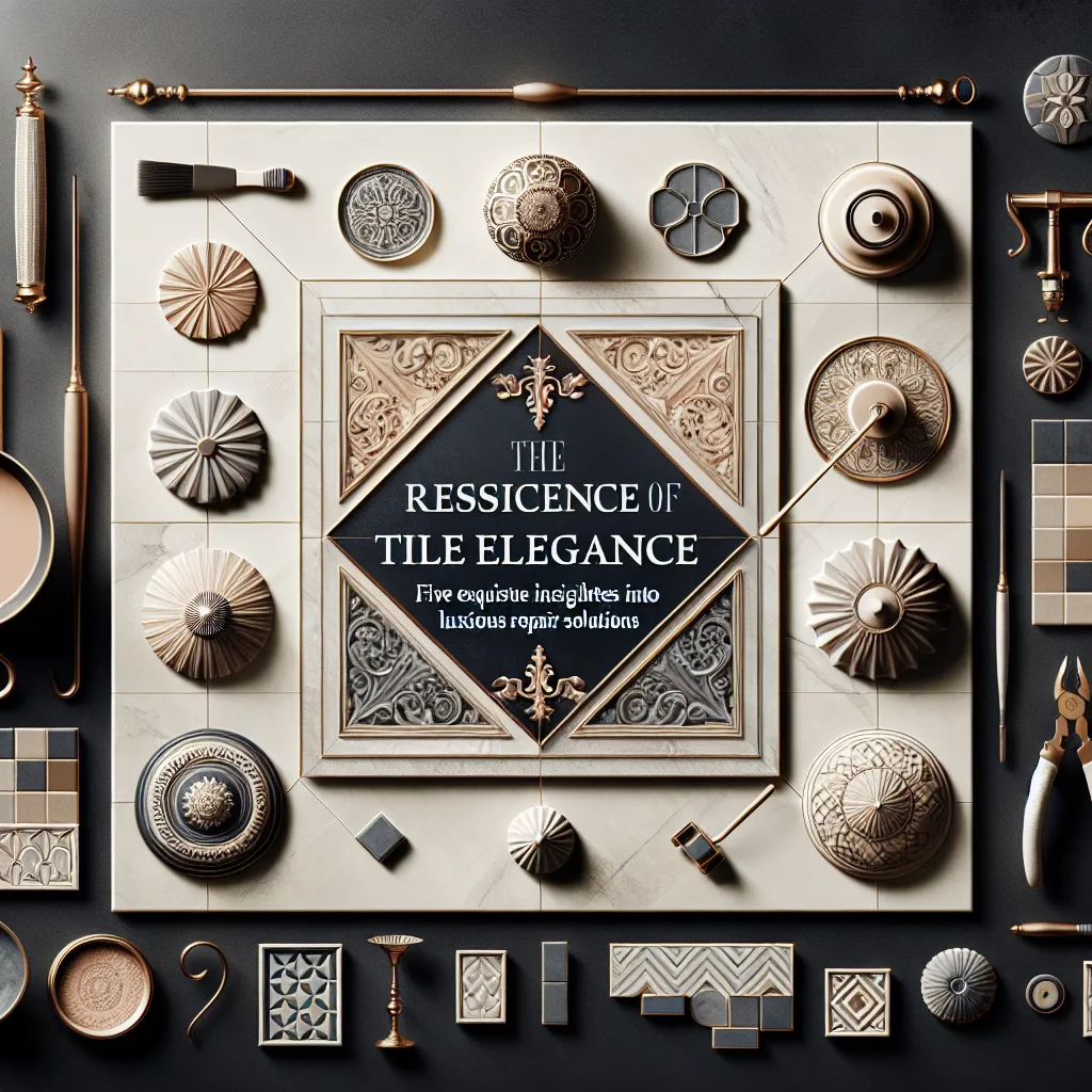 The Resurgence of Tile Elegance: Five Exquisite Insights into Luxurious Repair Solutions