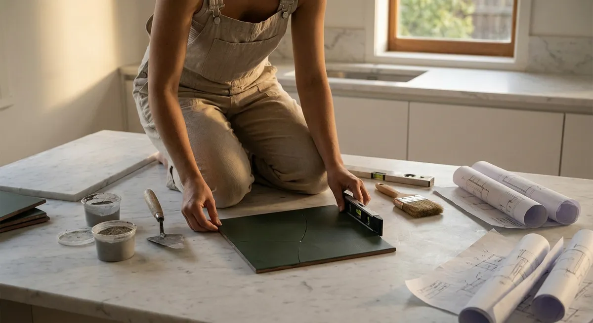 When Cracks Appear: Cultivated Tile Repair for the Design-Conscious Home