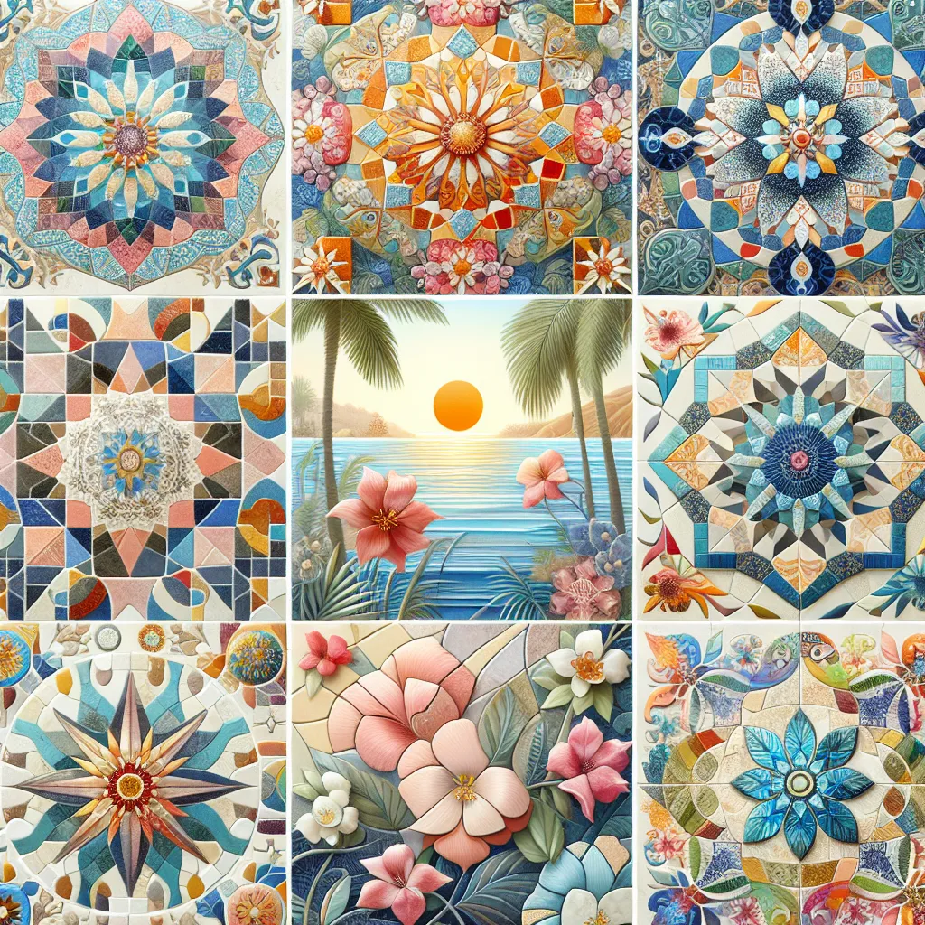 Five Exquisite Tile Transformations for the Summer Season