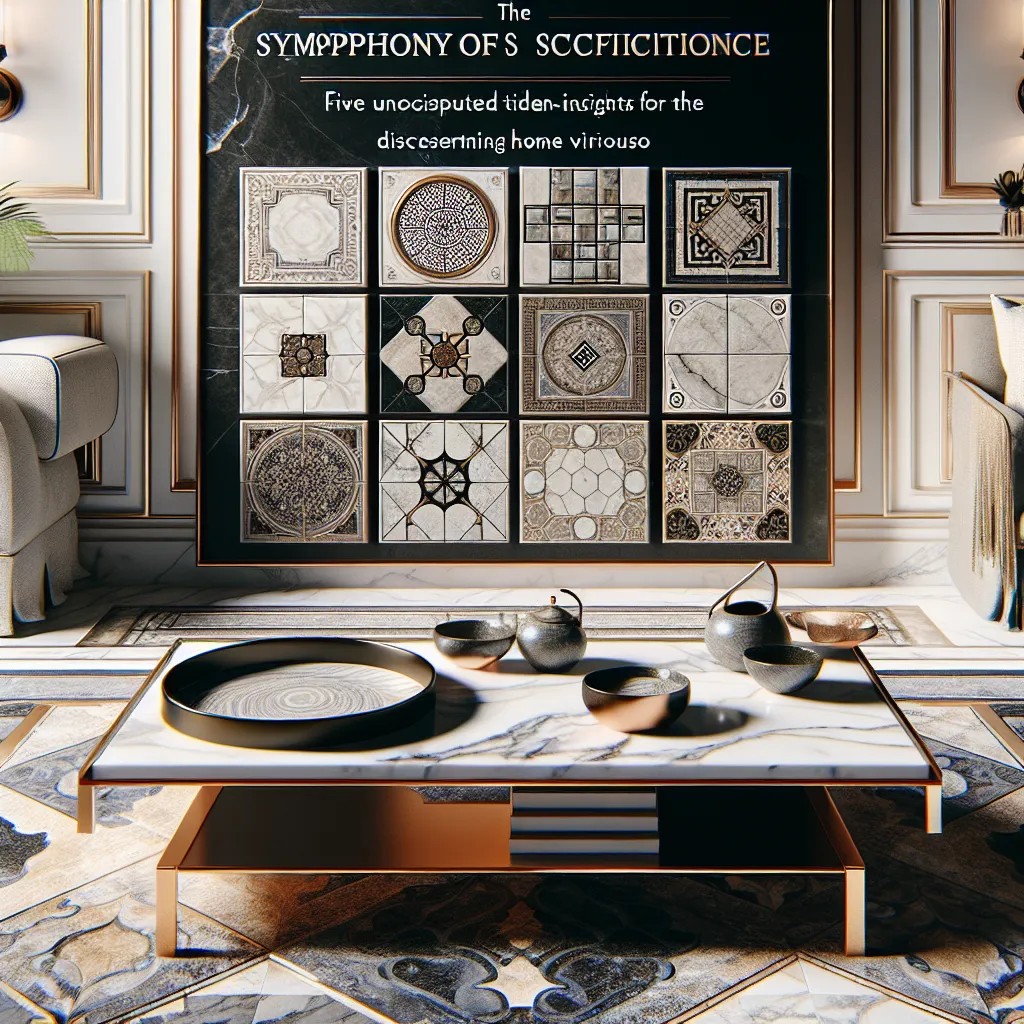 The Symphony of Sophistication: Five Undisputed Tile Design Insights for the Discerning Home Virtuoso