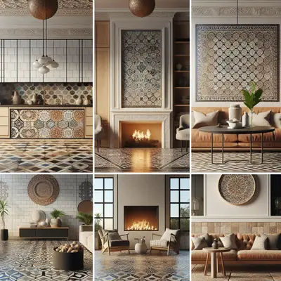 Finesse in Focus: 5 Exemplary Tile Design Concepts for the Discerning Home Visionary