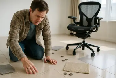 When Furniture Fights Back: Tile-Safe Fixes Inspired by a $1.8K Office Chair Showdown