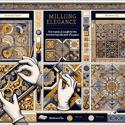 Tiling Elegance: Five Masterclass Insights for the Discerning Tile Work Aficionado