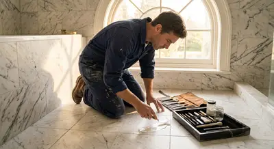 When Perfection Cracks: Discreet Repair Strategies for Pristine Tile