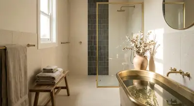 Composed Surfaces: Curating Tile-Driven Rooms with Quiet Sophistication