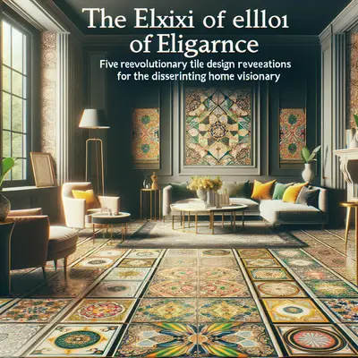 The Elixir of Elegance: Five Revolutionary Tile Design Revelations for the Discerning Home Visionary