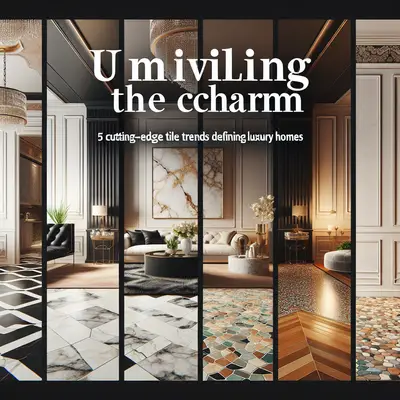Unveiling the Charm: 5 Cutting-Edge Tile Trends Defining Luxury Homes